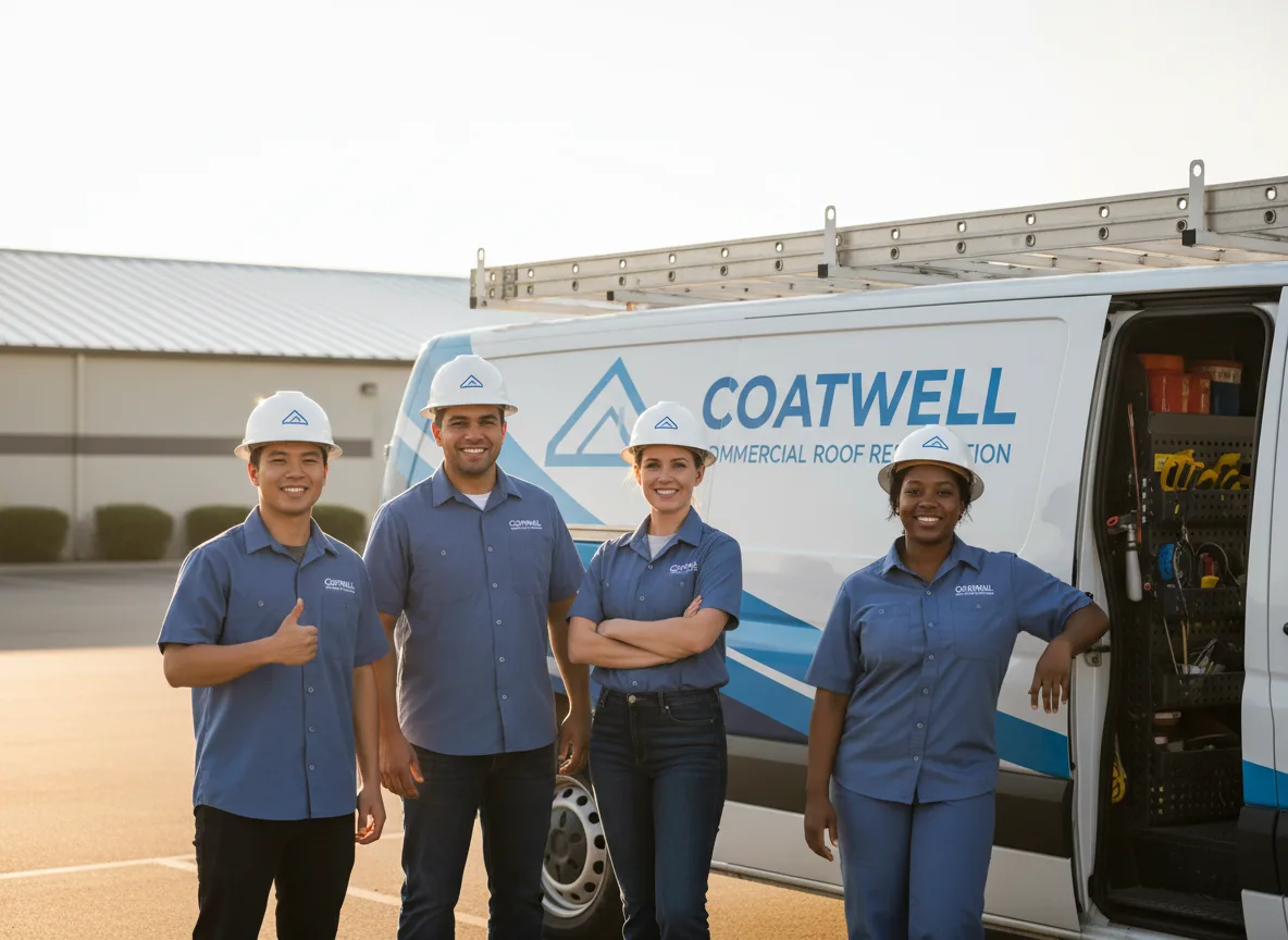 Commercial roof coating company in Danielsville, PA